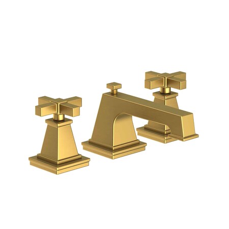 Newport Brass Widespread Lavatory Faucet in Satin Brass (Pvd) 3150-04